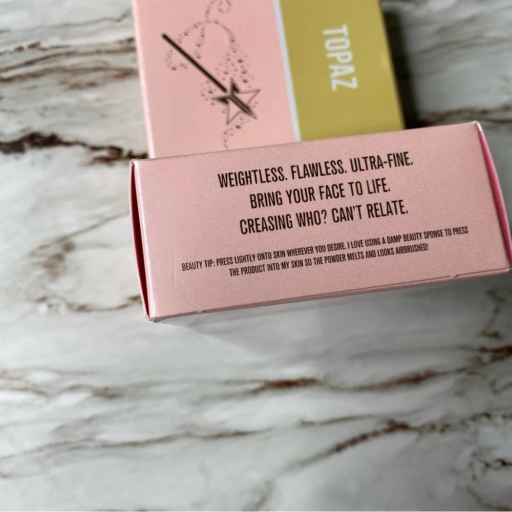 Jeffree Star bundle two luminous setting powder in Topaz NEW